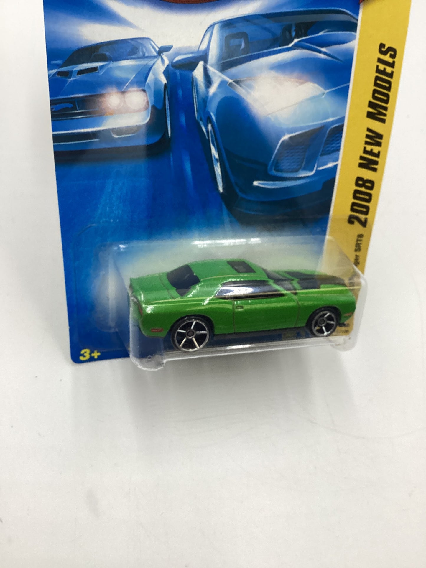 2008 Hot Wheels New Models #16 Dodge Challenger SRT8 Green 54G
