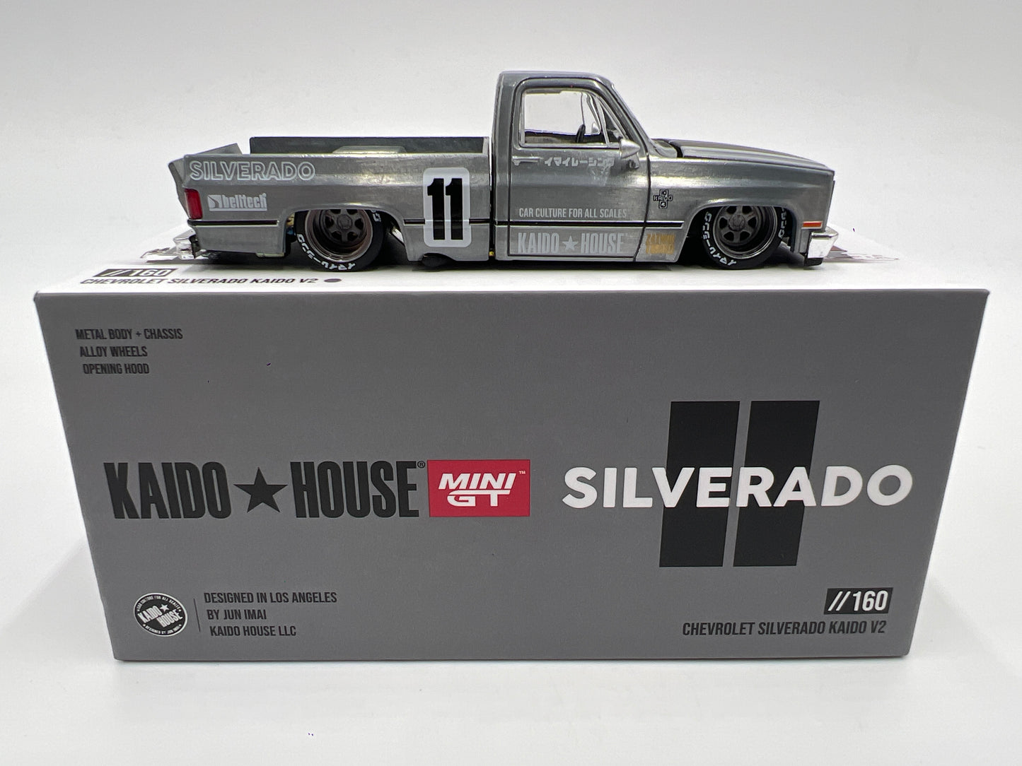 Mini GT Kaido House #160 CHASE Chevrolet Silverado Kaido V2