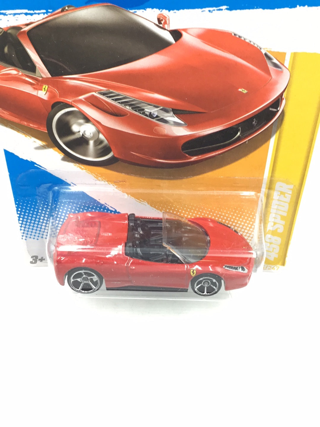 2012 Hot wheels #25 458 Spider OO3