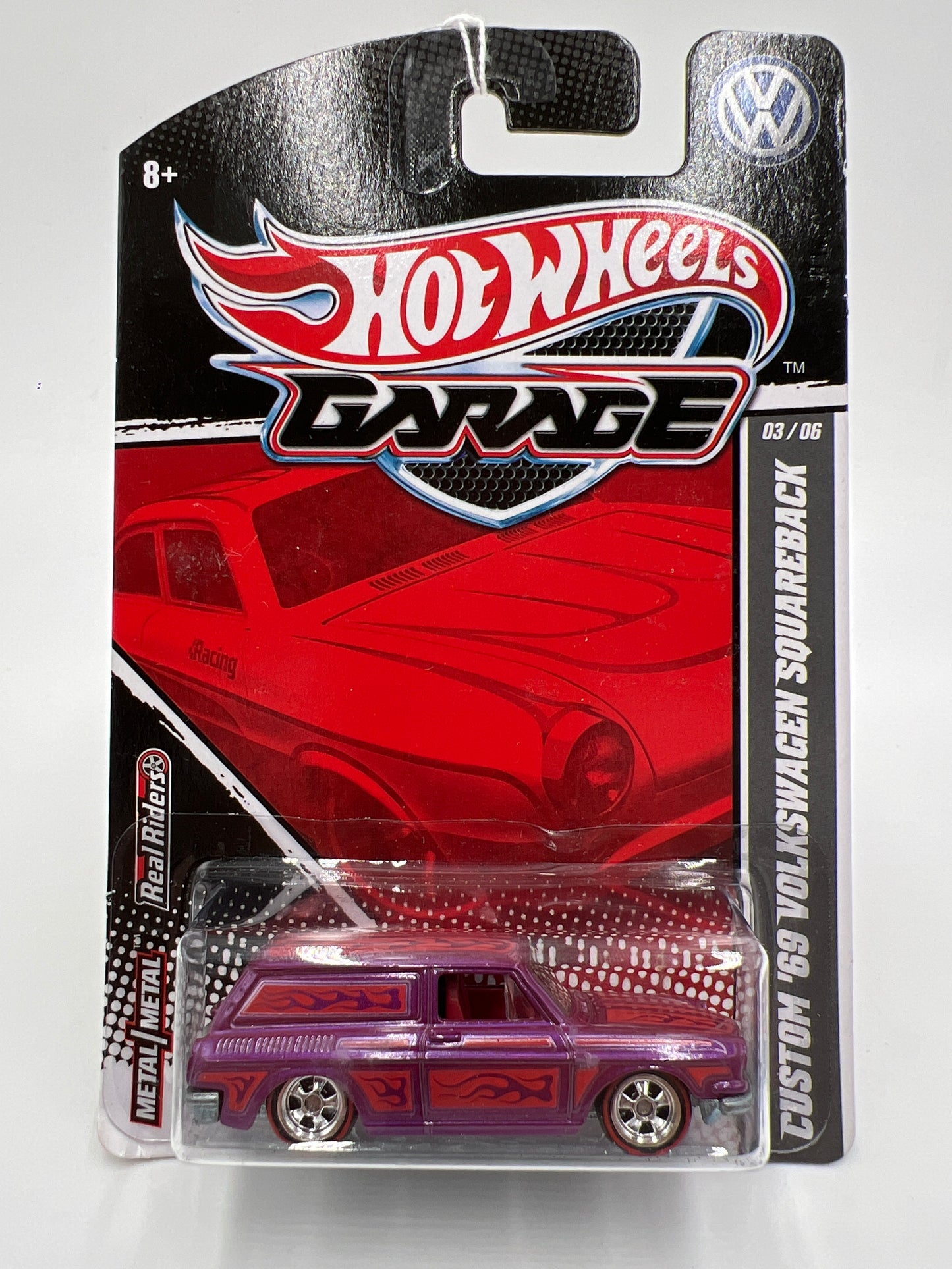 Hot Wheels Premium Garage Series #3 Custom 69 Volkswagen Squareback Purple