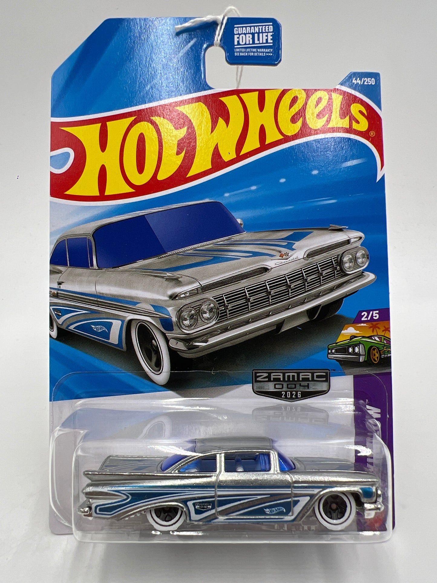2026 Hot Wheels D Case Walmart Exclusive Zamac 4 #44 59 Chevy Impala