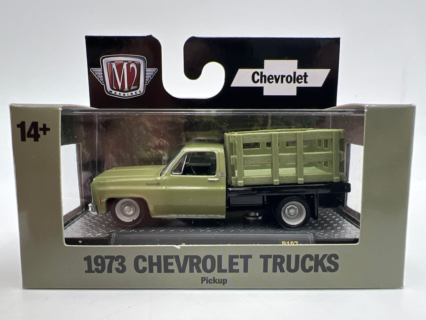 2026 M2 Machines R107 1973 Chevrolet Cheyenne Super 10 Green
