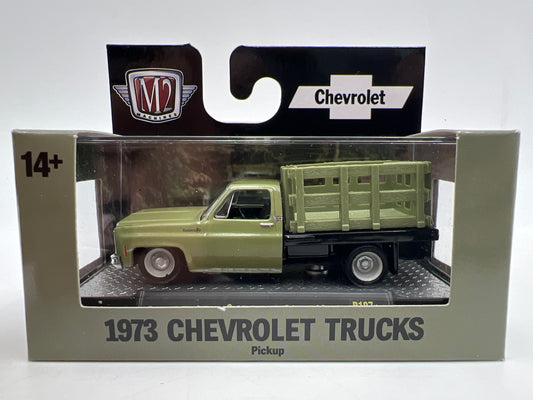 2026 M2 Machines R107 1973 Chevrolet Cheyenne Super 10 Green