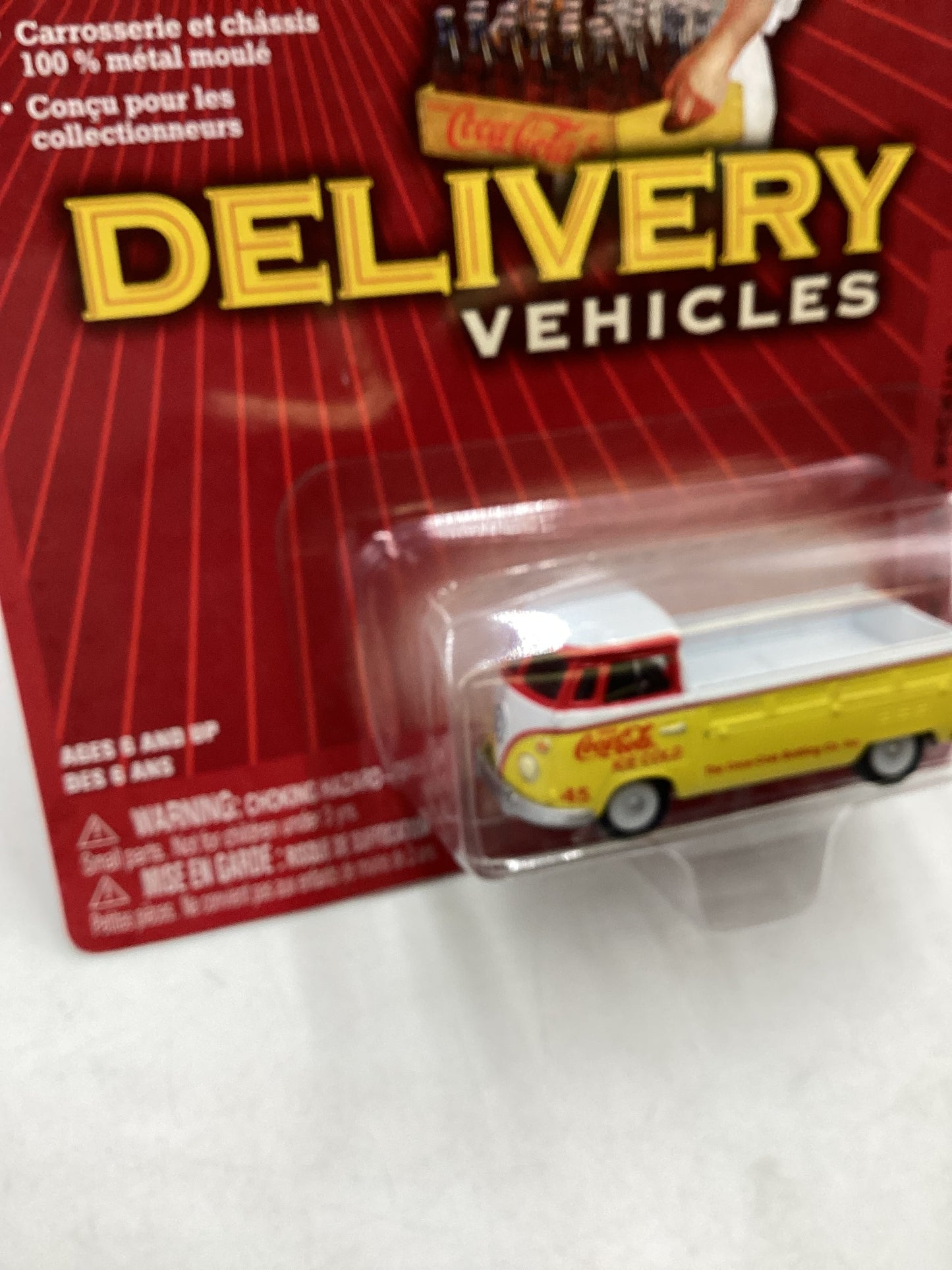 Johnny Lightning Coca Cola Delivery Vehicles 1965 VW Type 2 Pickup 232C