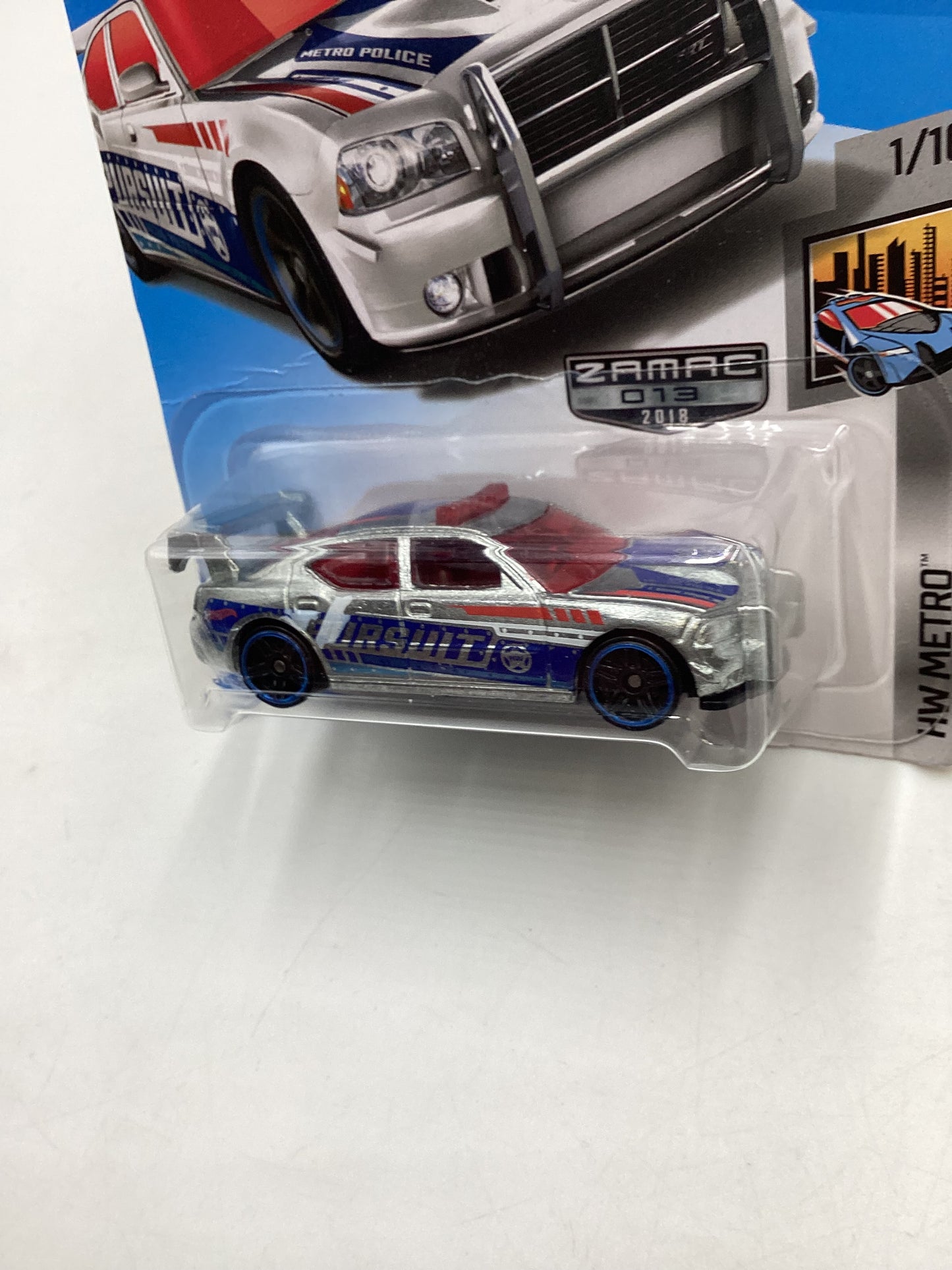 2018 Hot wheels Zamac Dodge Charger Drift (Bad Card)