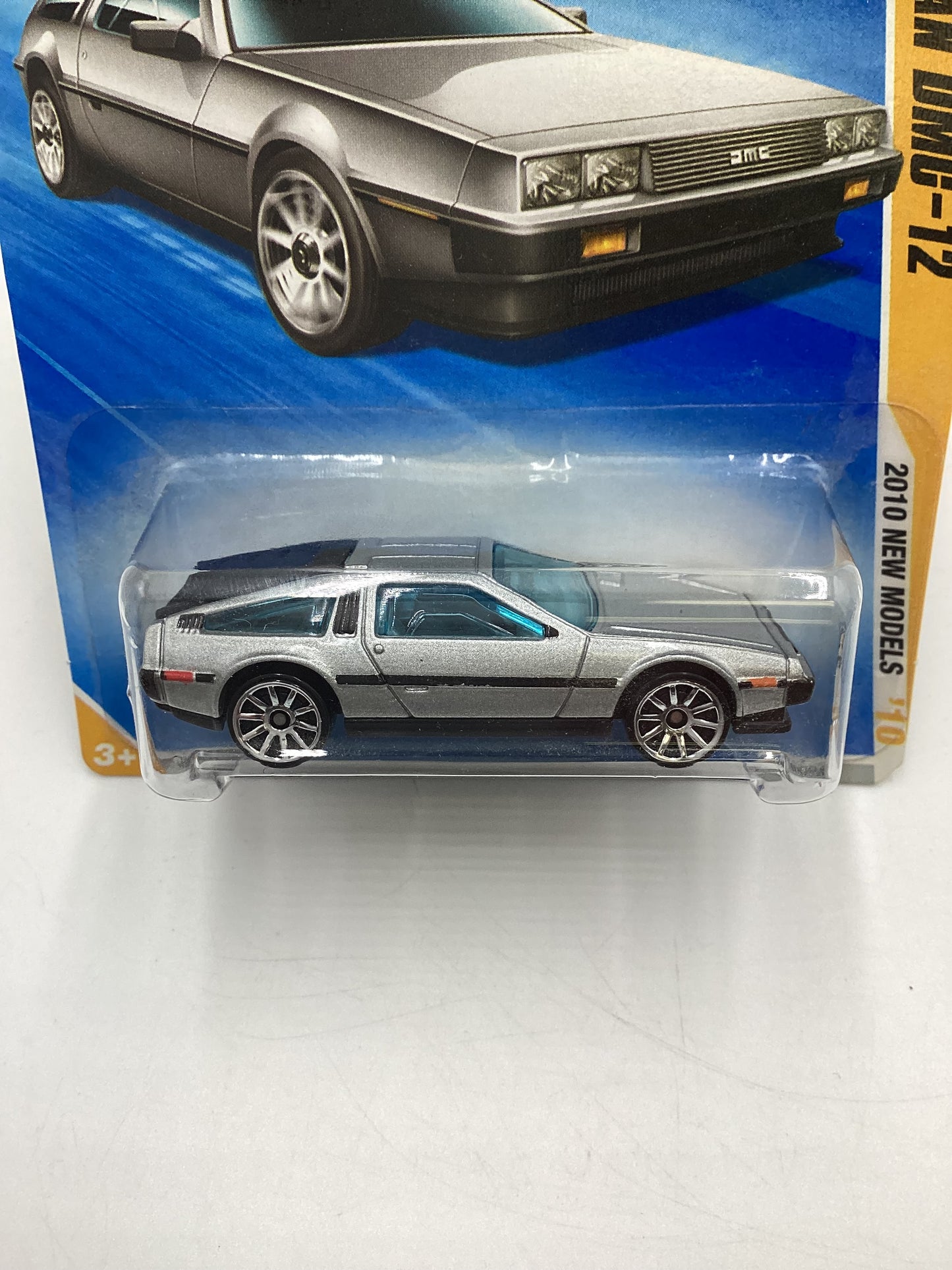 2010 Hot Wheels New Models #15 81 DeLorean DMC-12 Silver