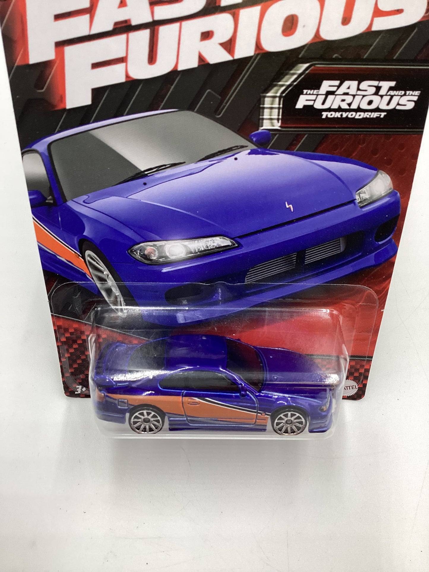 2023 Hot Wheels Fast and Furious Series 1 #3 Nissan Silvia (S15) Blue 71B