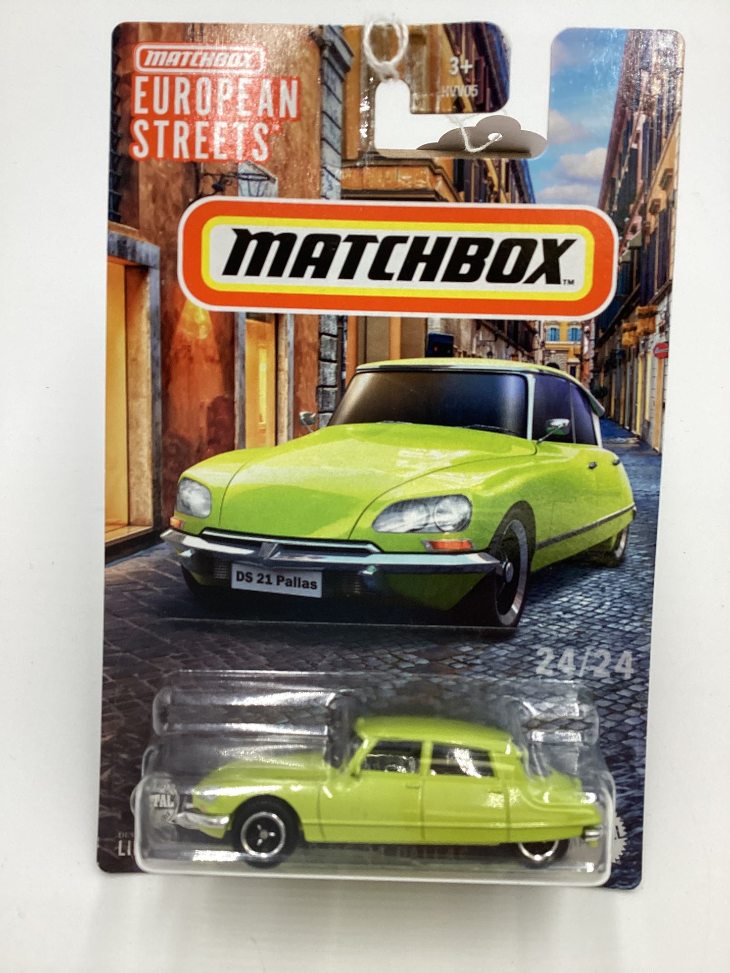 2024 Matchbox European Streets #24 1968 DS 21 Pallas Green 158H