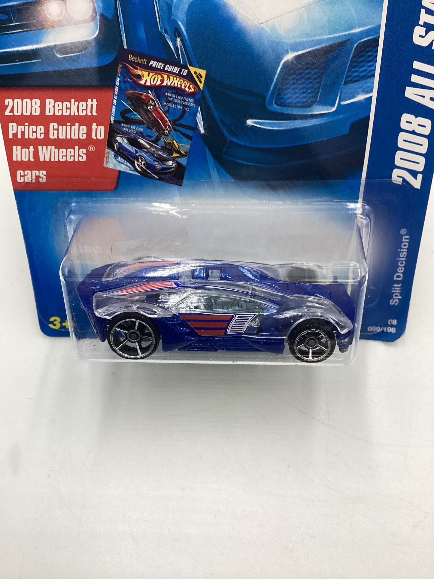 Hot Wheels Stars #59 Split Decision Blue