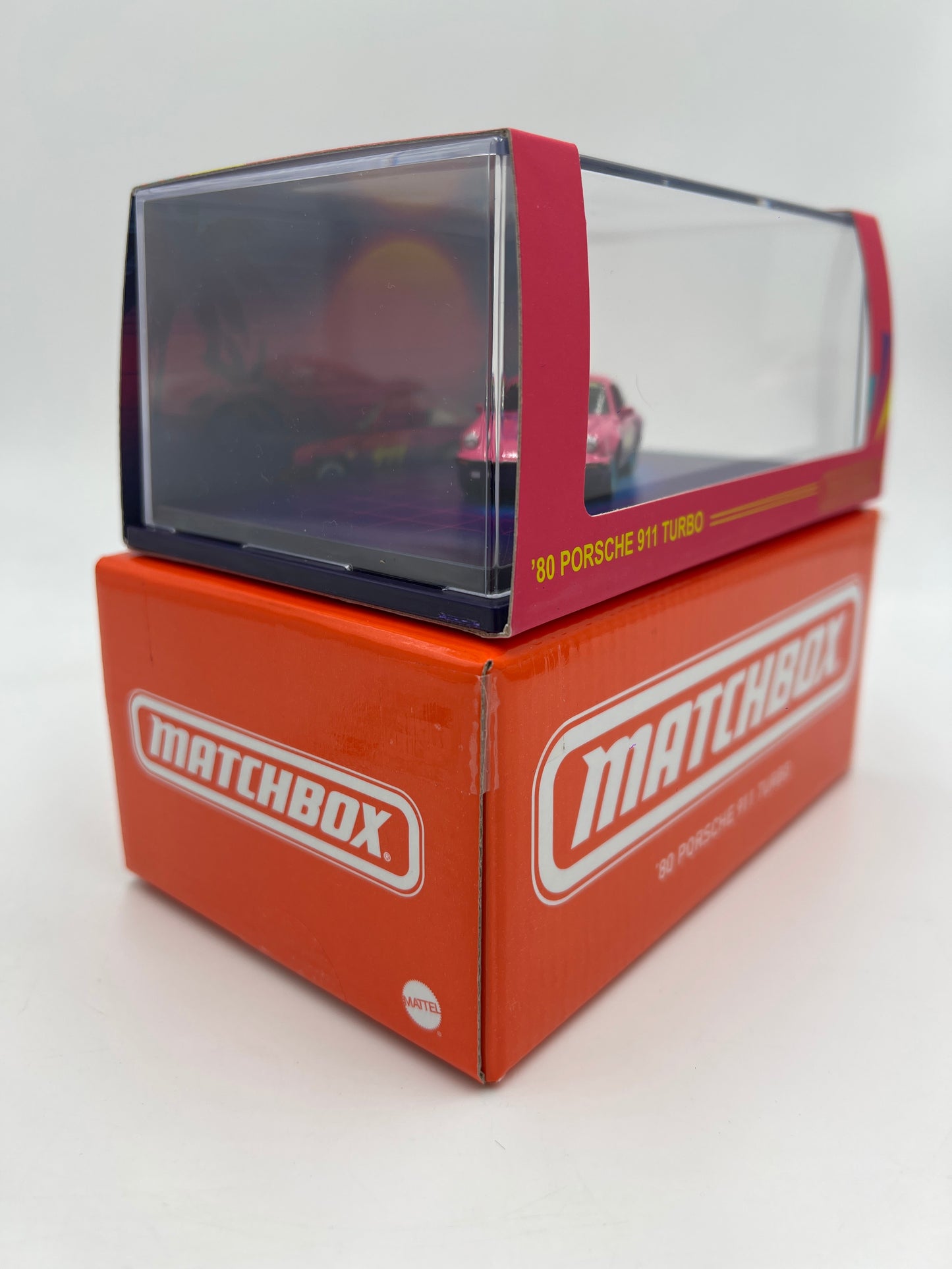 Matchbox Mattel Creations 80 Porsche 911 Turbo Pink