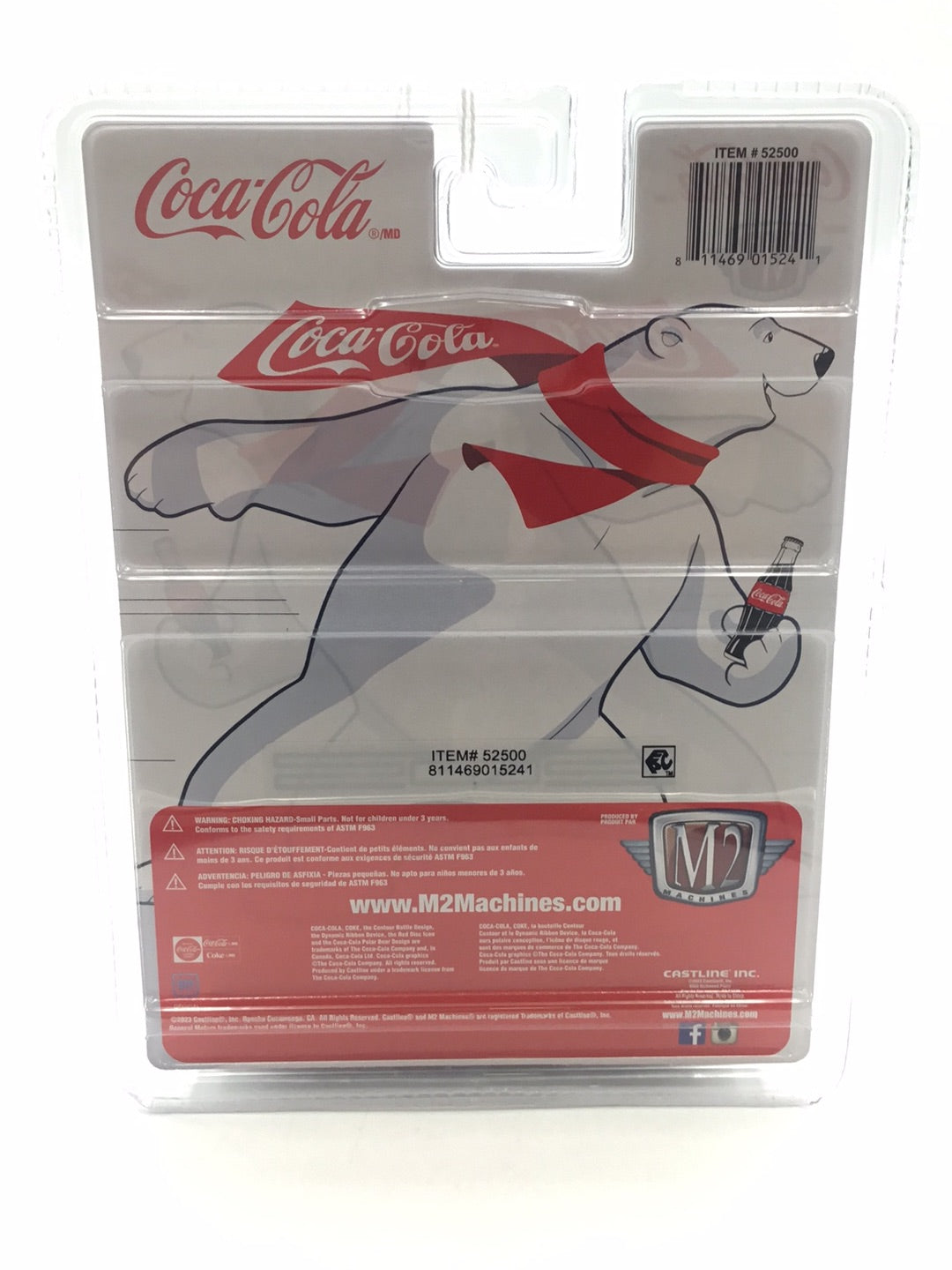 2023 M2 MACHINES Christmas Coca Cola 1976 GMC Sierra Grande 15 SK08