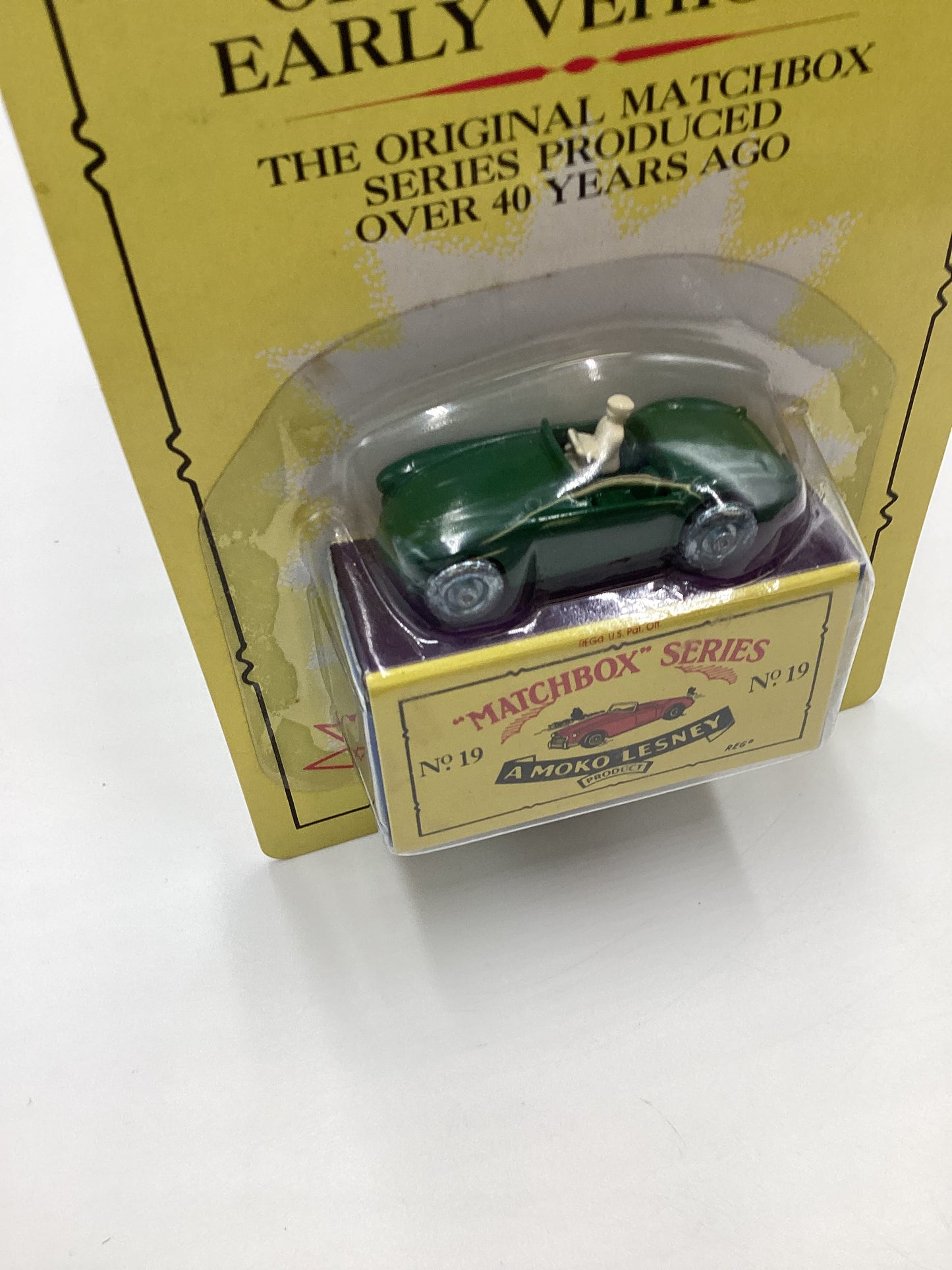 1992 Matchbox Originals No. 19 1956 MG TD Green (SR)