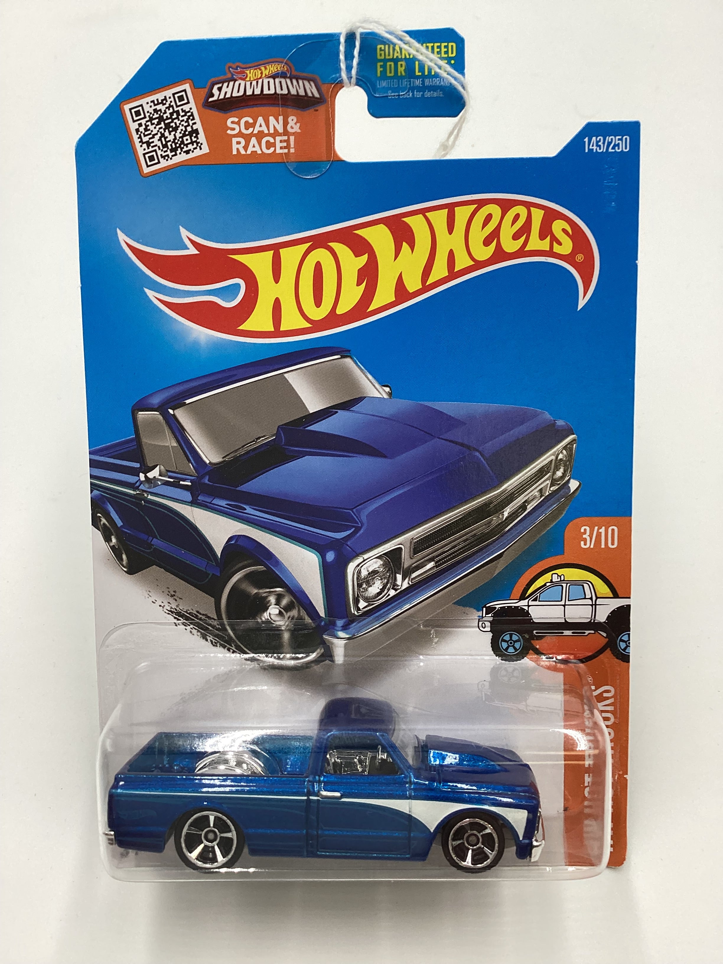 2016 Hot wheels #143 67 Chevy C10 Blue 8D – carolinasdiecast