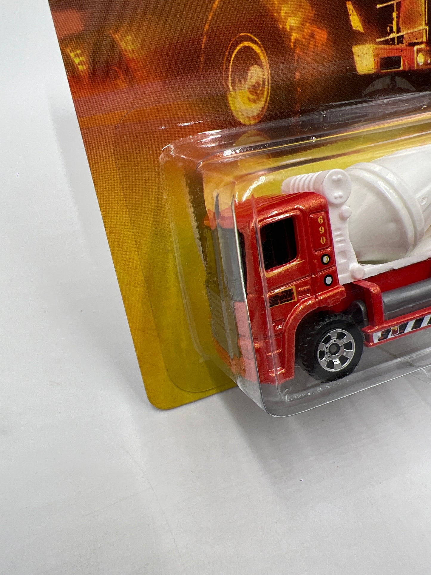 Matchbox Construction #62 MBX Mixer Orange 216Q