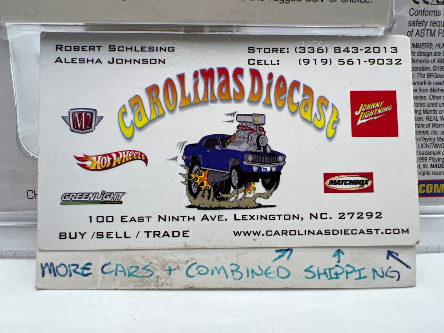 Johnny Lightning Hummer Series Civilian Hummer 4-Door Wagon Black 221H