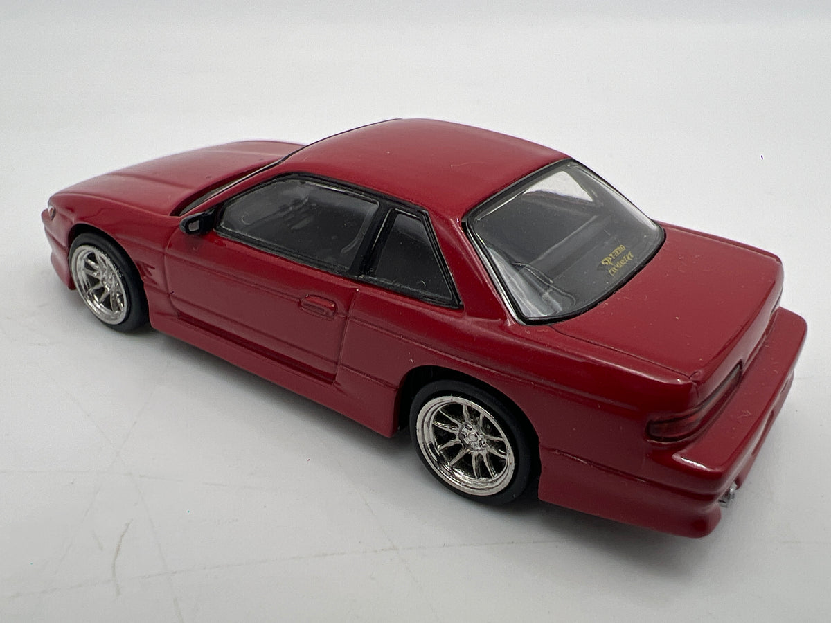 Tarmac Works x Global 64 VERTEX Nissan Silvia S13 Red