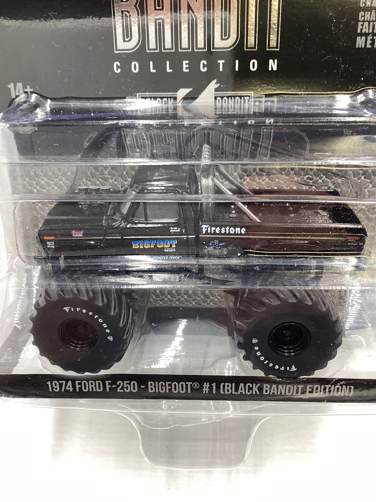 Greenlight Black Bandit Series 27 1974 Ford F-250 Bigfoot #1 Black Bandit Edition 179E