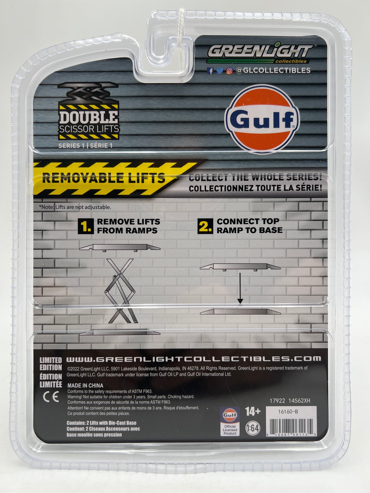 Greenlight Double Scissor Lifts Series 1 CHASE Gulf
