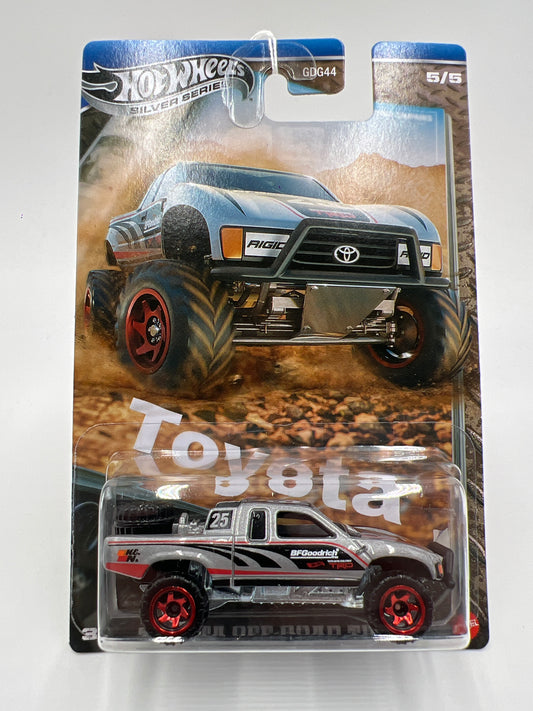 2025 Hot Wheels Silver Series Toyota Set #5 Toyota Off-Road Truck Silver 163E