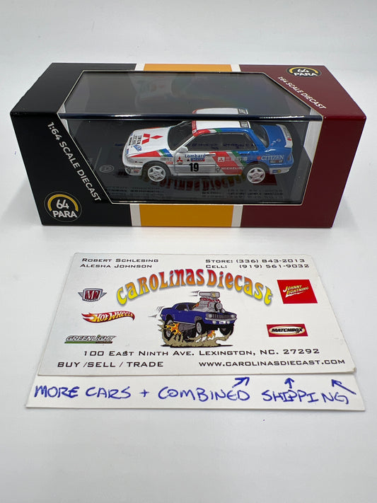 Para64 1:64 Scale Diecast Mitsubishi Motors Mitsubishi Galant VR-4 #19