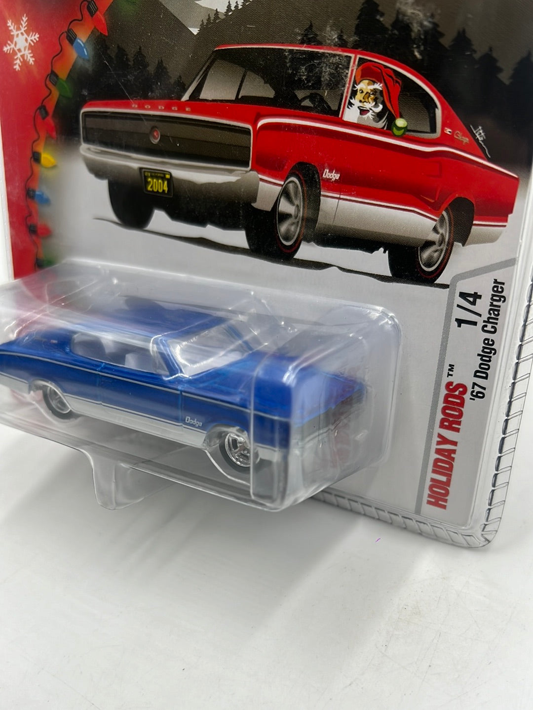 Hot Wheels Holiday Rods Larry Wood ‘67 Dodge Charger 1/4 264F