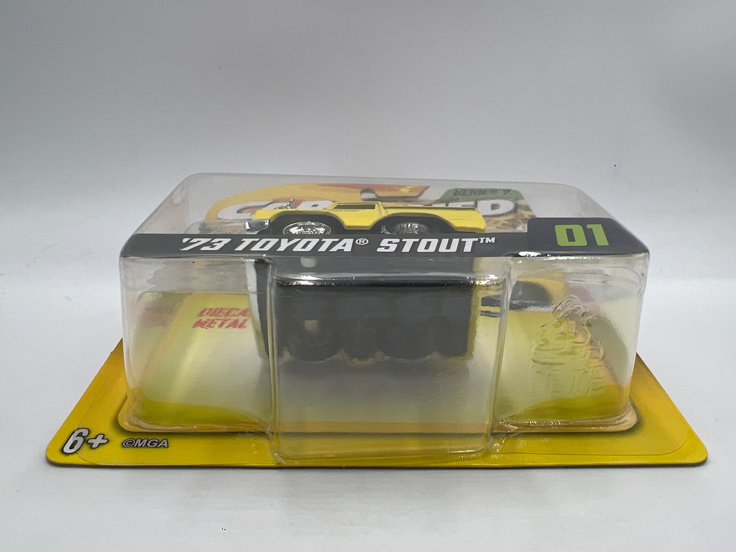MGA Car Tuned Series 7 #1 73 Toyota Stout Yellow 181A