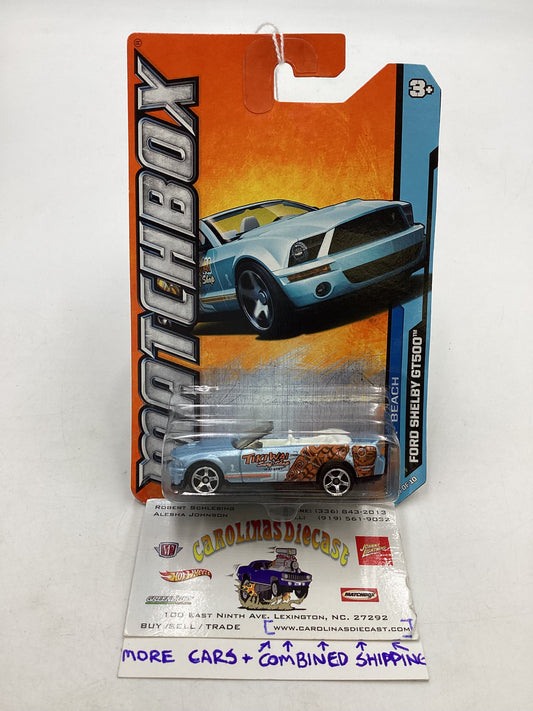 Matchbox MBX Beach #6 Ford Shelby GT500 Light Blue 208E