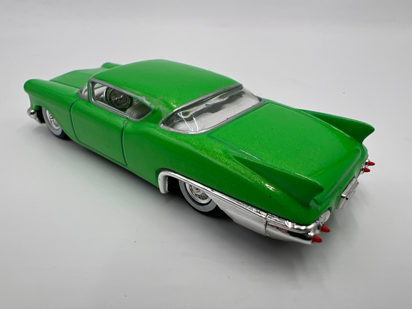 Hot Wheels Collectibles 1/64 Legends John D’Agostino 1957 Cadillac Eldorado Green Loose