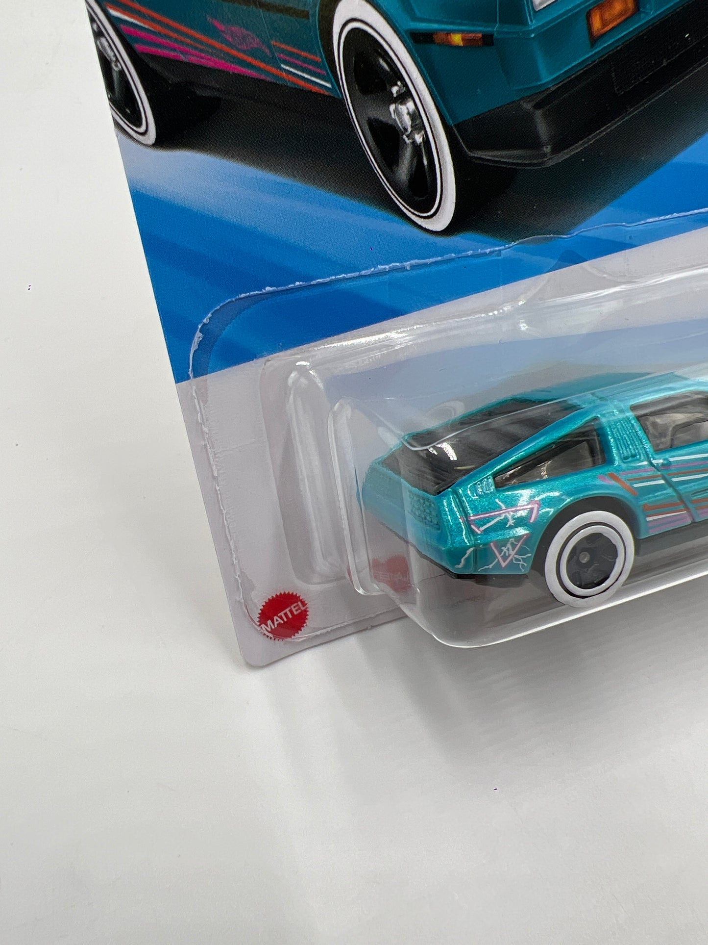 2025 Hot Wheels H Case Art Cars #36 DMC Delorean Blue 60D