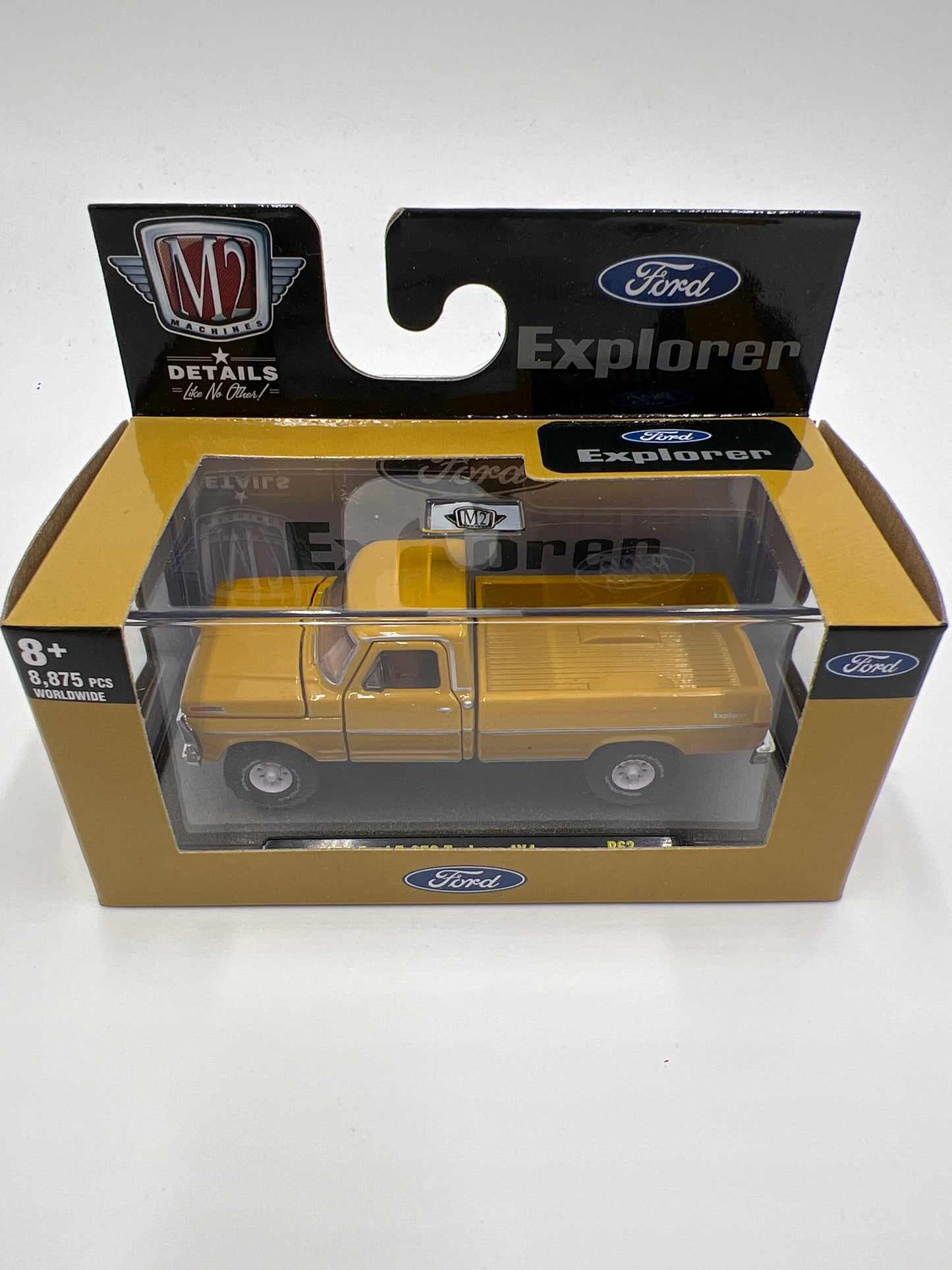 M2 Machines 1972 Ford F-250 Explorer 4x4 Yellow R63