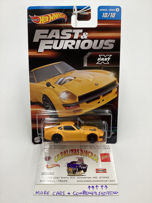 2023 Hot Wheels Fast and Furious Series 3  #10 Datsun 240Z Custom 74B