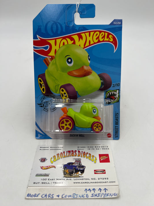 2020 Hot Wheels Street Beasts  #132 Duck N Roll Green 123B