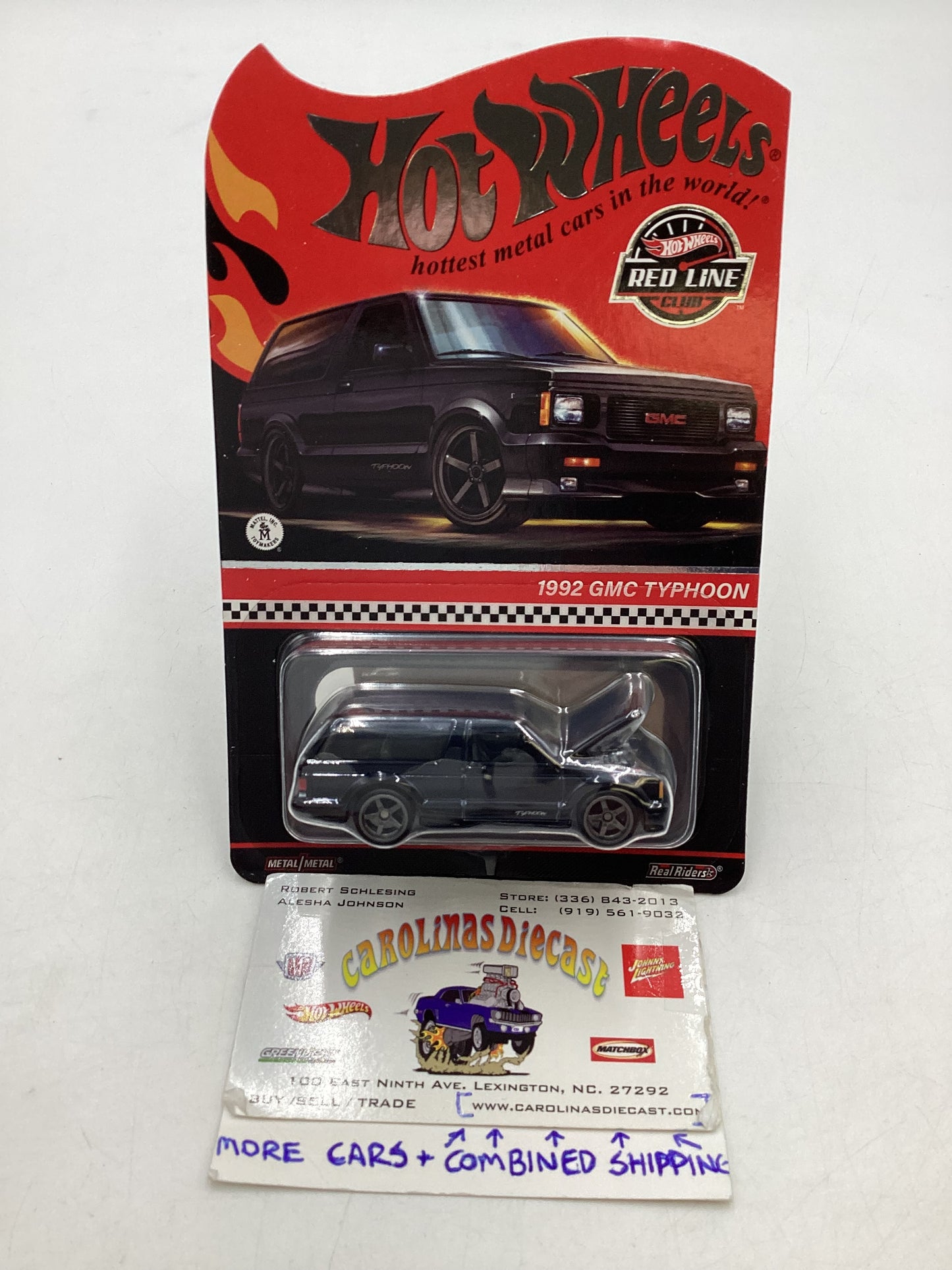 2024 Hot Wheels RLC 1992 GMC Typhoon with protector