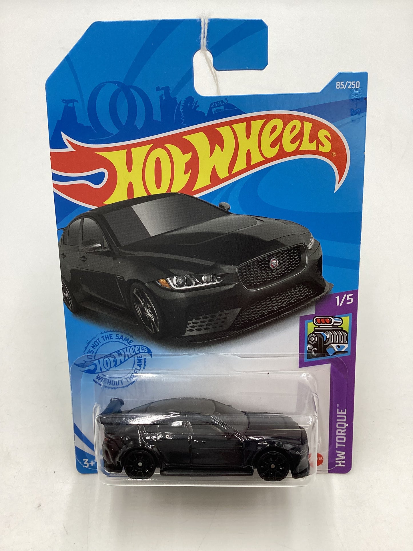 2021 Hot Wheels #85 Jaguar XE SV Project 8 Black 68C