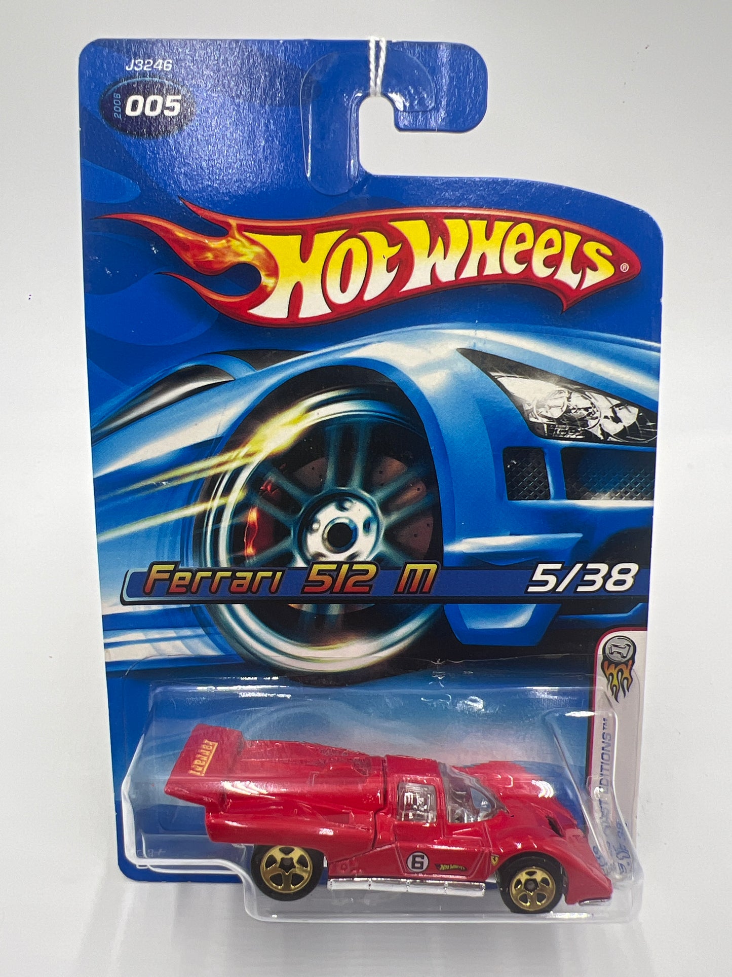 2006 Hot Wheels First Editions #005 Ferrari 512 M Red