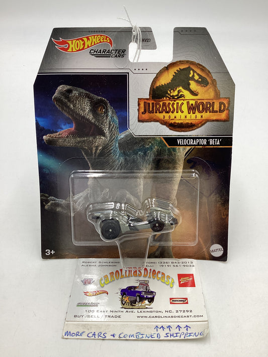 Hot Wheels Character cars Jurassic World Velociraptor Beta 112C