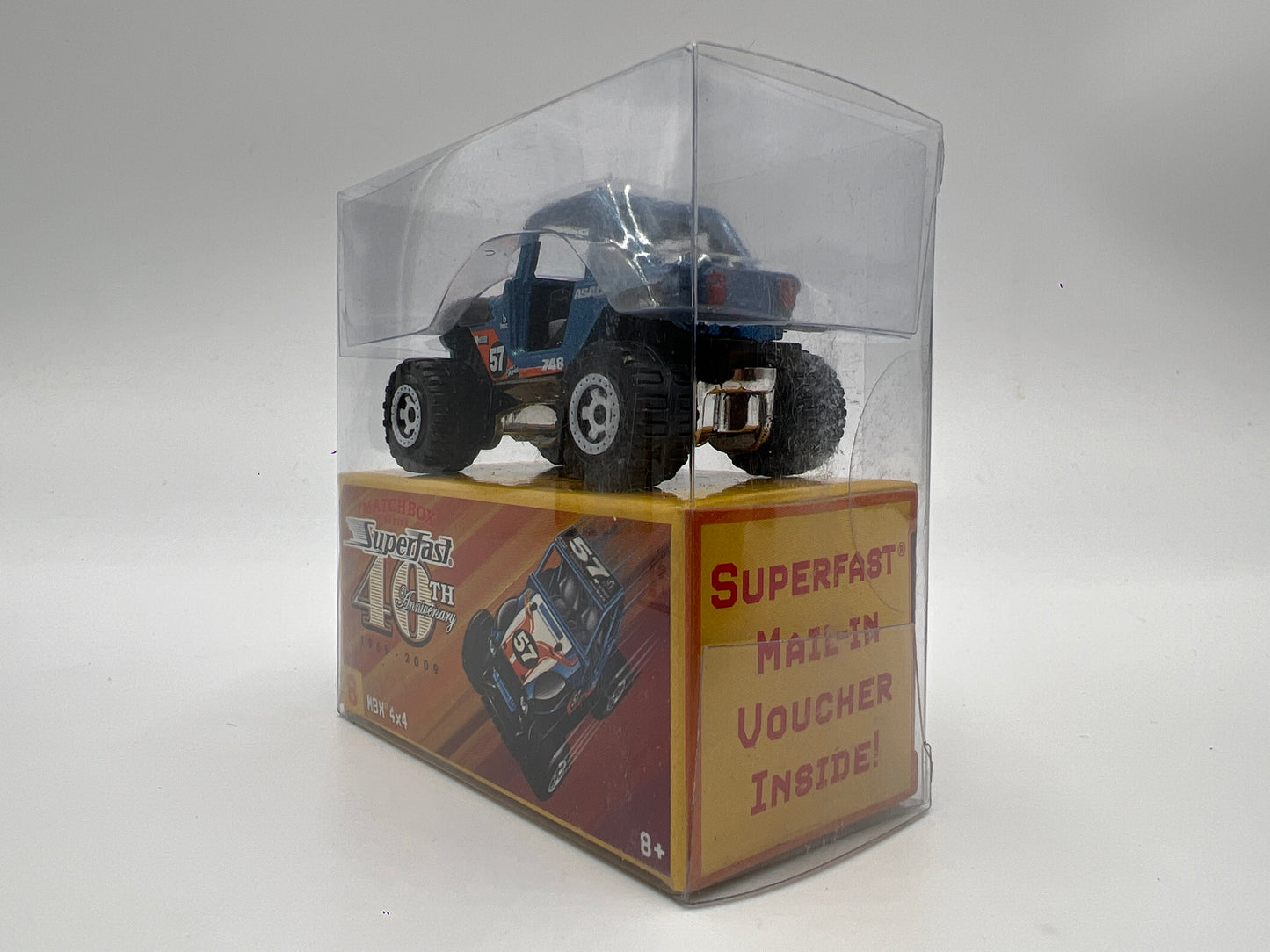 Matchbox Superfast 40th Anniversary #8 MBX 4x4 Blue