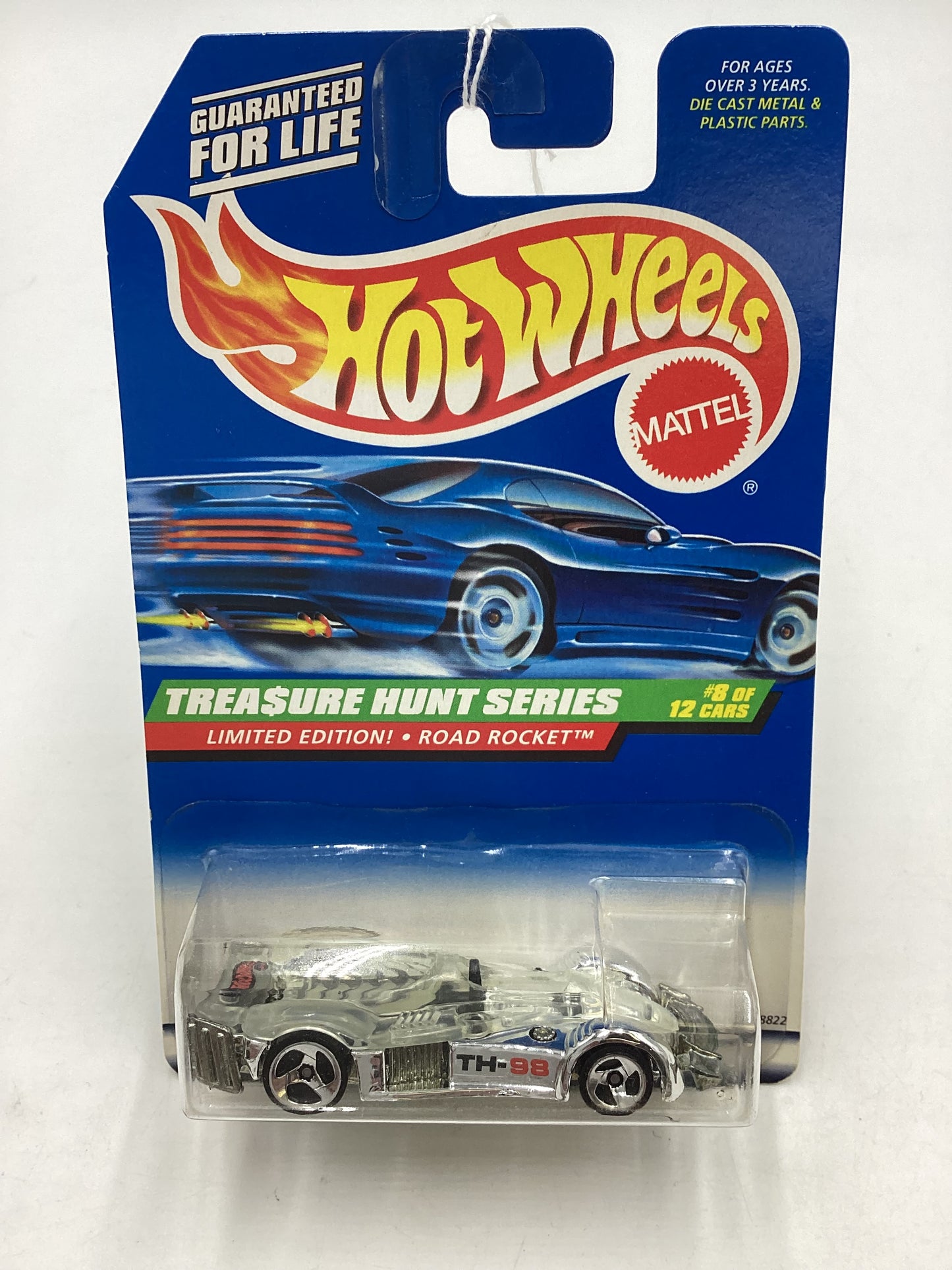 1998 Hot Wheels Treasure Hunt 8/12 Road Rocket #756 277E