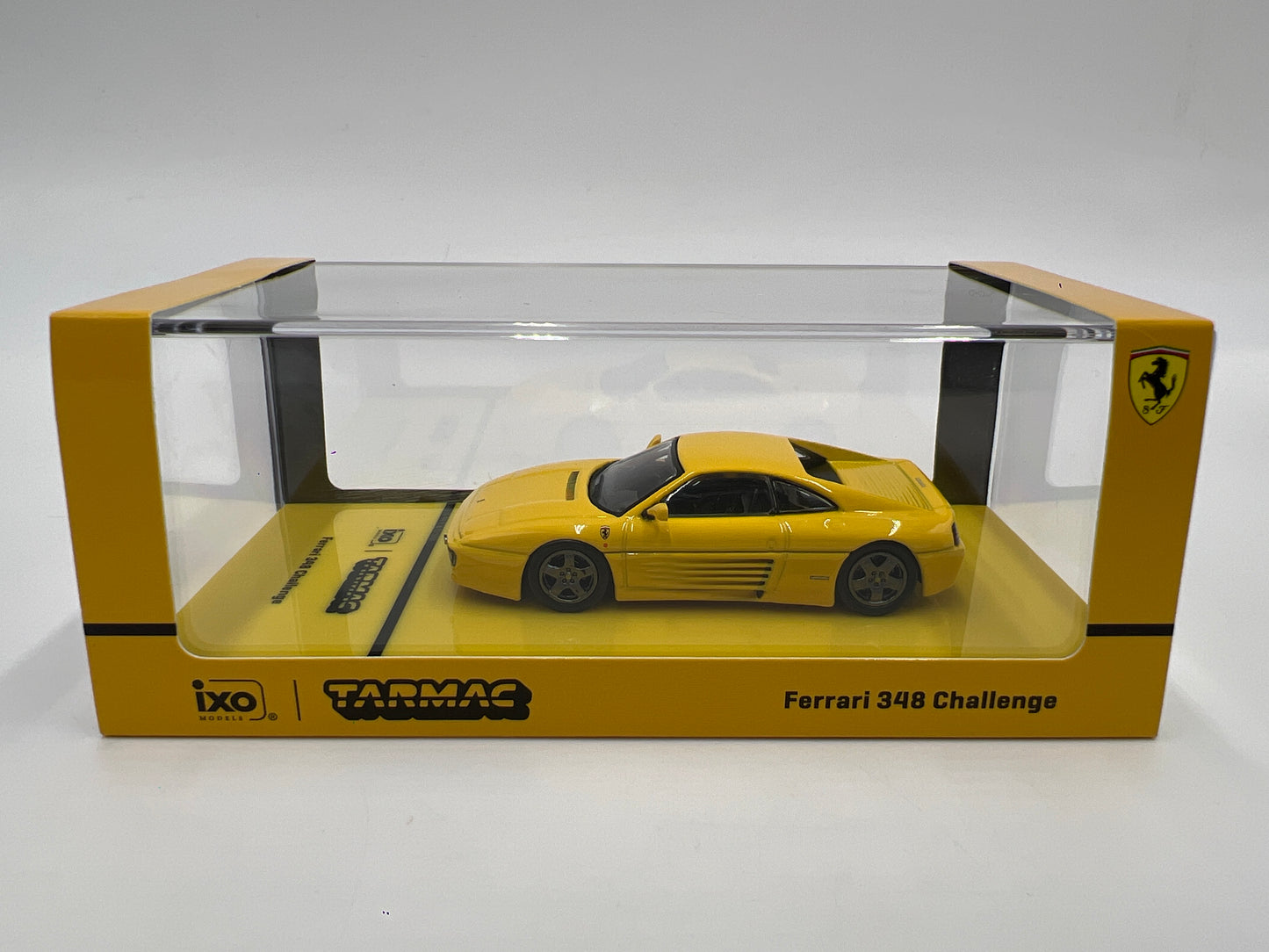 Tarmac Works x IXO Models x Road64 Ferrari 348 Challenge Yellow