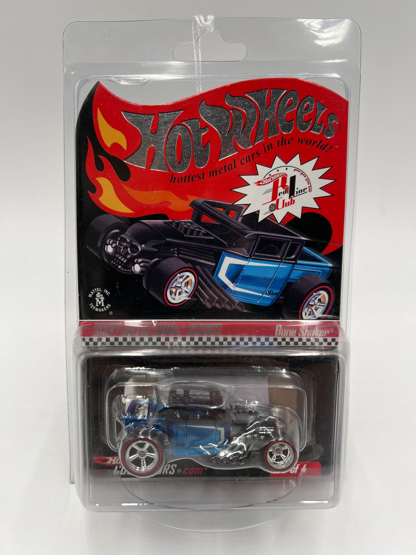 2007 Hot Wheels RLC sELECTIONs Series #1 Bone Shaker Blue 3627/10442 W/Protector
