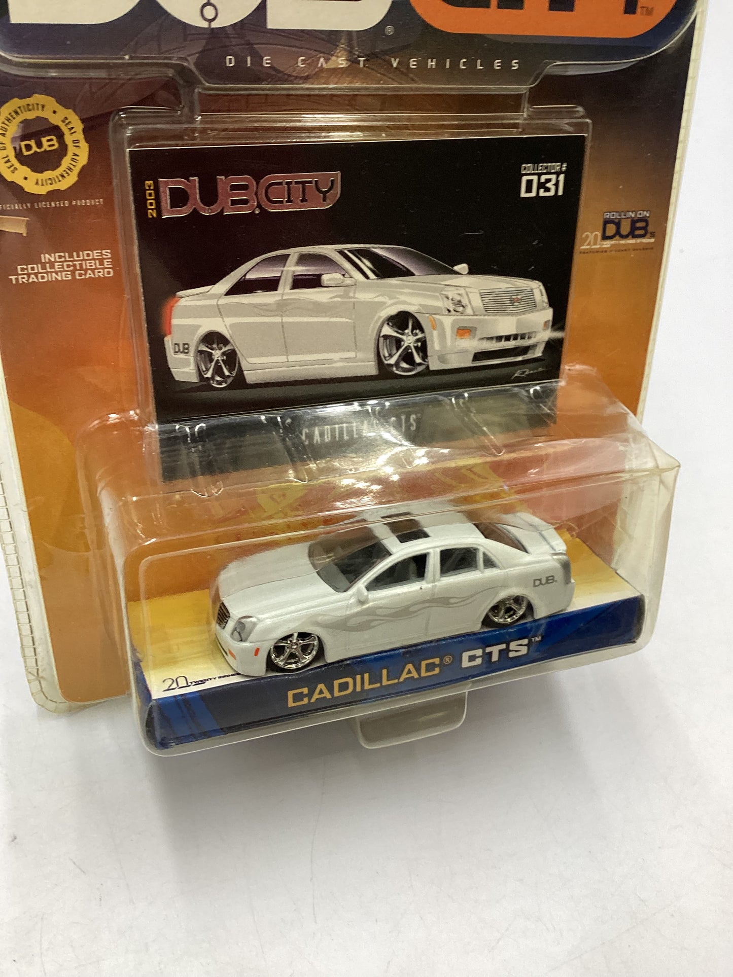 Jada Toys Dub City #031 Cadillac CTS White 221B