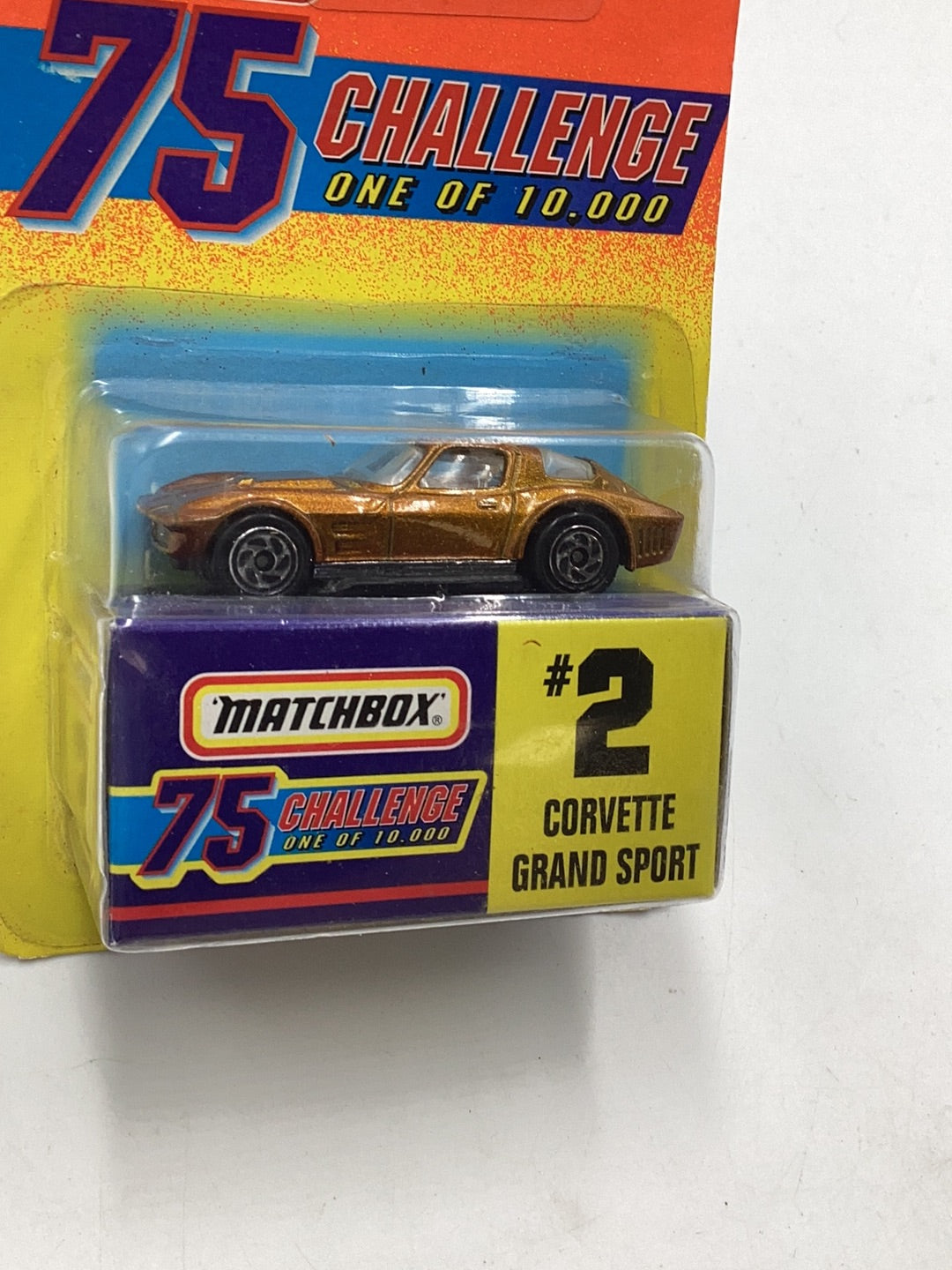 Matchbox 75 Challenge #2 Corvette Grand Sport 163l