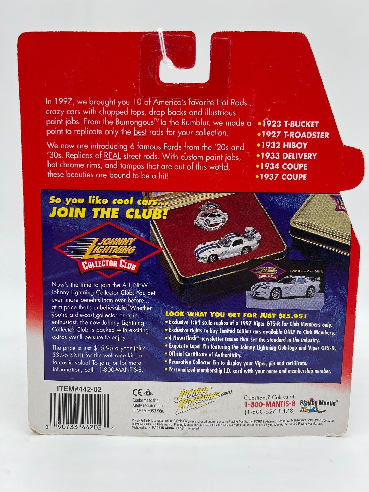 Johnny Lightning White Lightning Chase Hot Rods 1932 Hiboy Light Purple