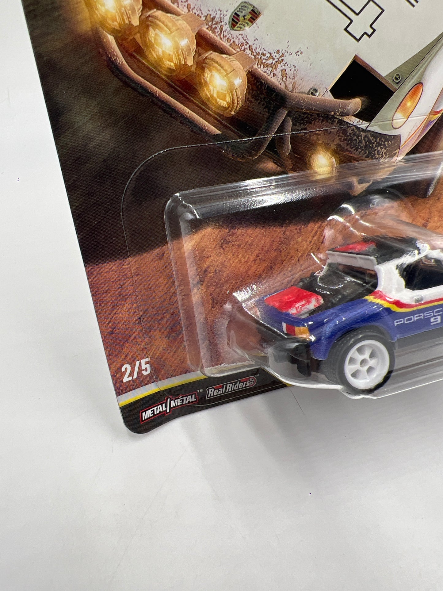 2026 Hot Wheels Premium Thrill Climbers #2 Porsche 914 Safari Blue/White 257B