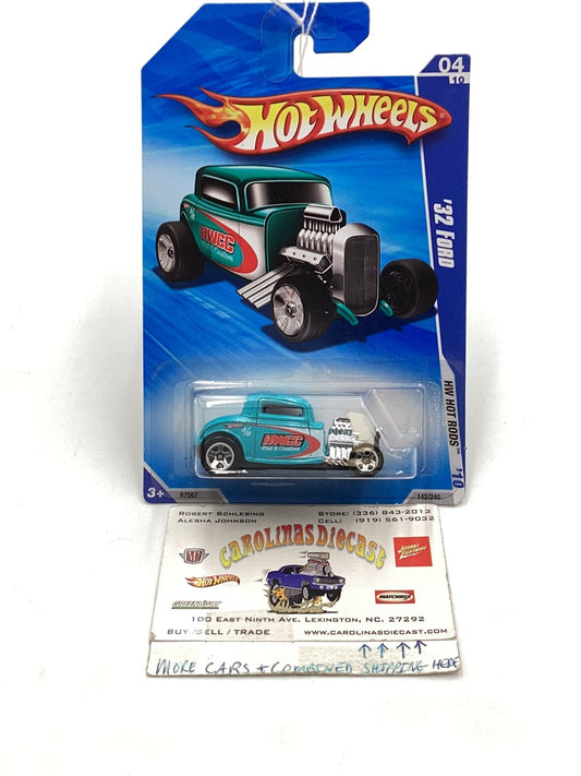 2010 Hot Wheels #142 32 Ford Hot Rods 35D