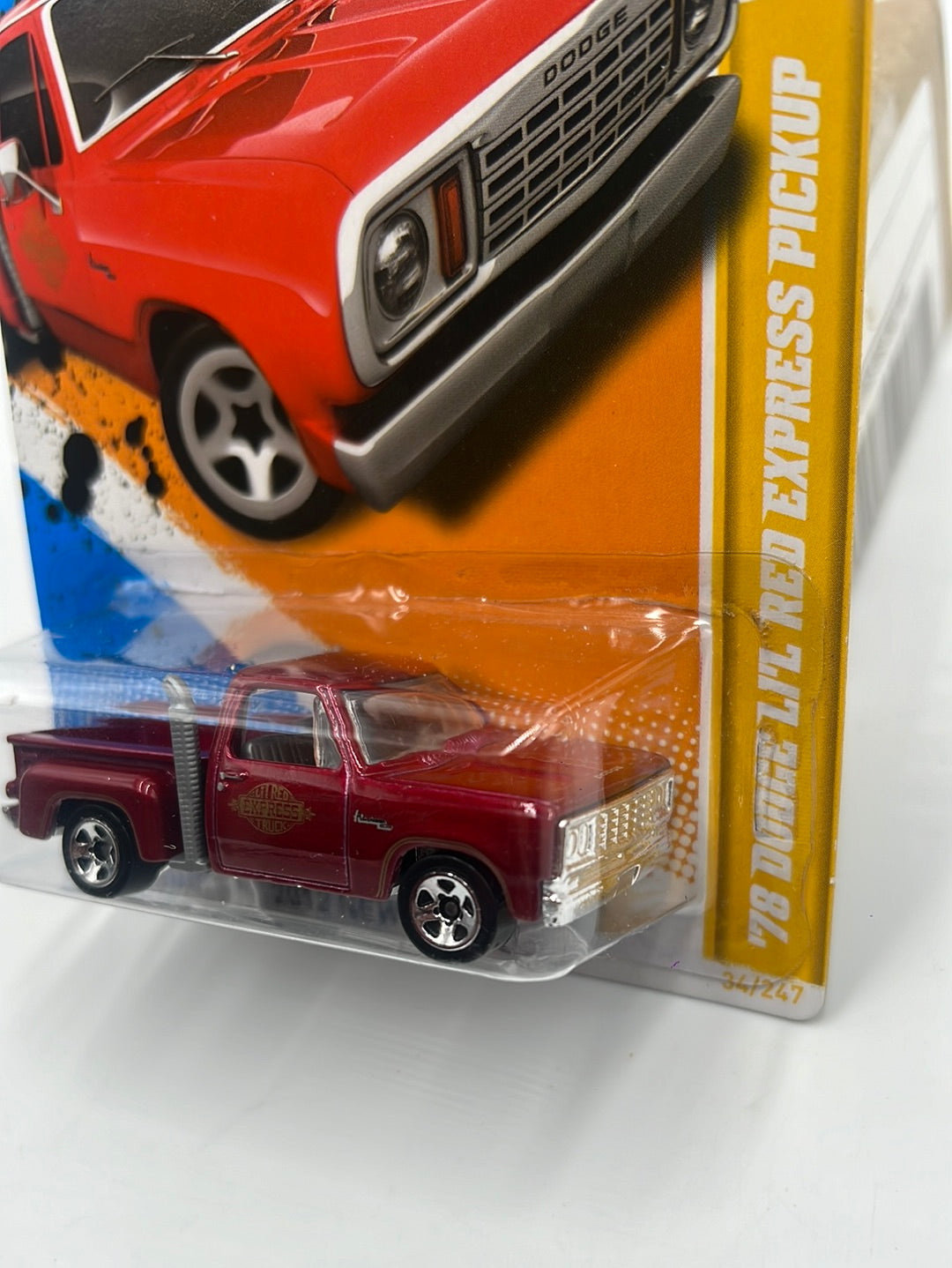 2012 Hot Wheels New Models ‘78 Dodge Li’l Red Express Pickup Red 34/247 39C