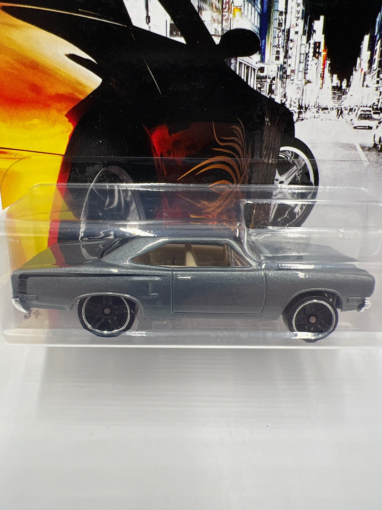 Hot Wheels Fast and Furious #3 70 Plymouth Road Runner Gray 69H