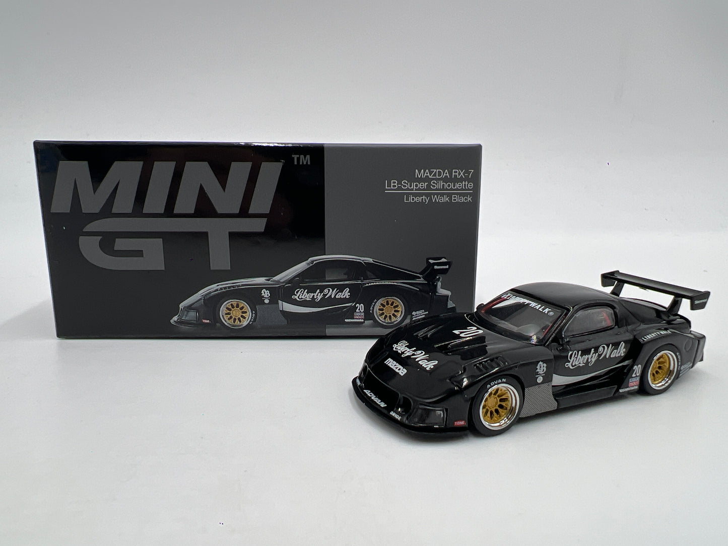 Mini GT #294 Mazda RX-7 LB-Super Silhouette Black