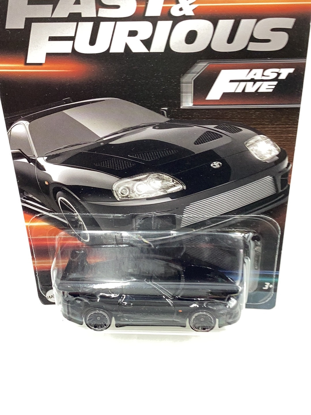 Hot Wheels Fast & Furious Series 1 #5 Toyota Supra with protector