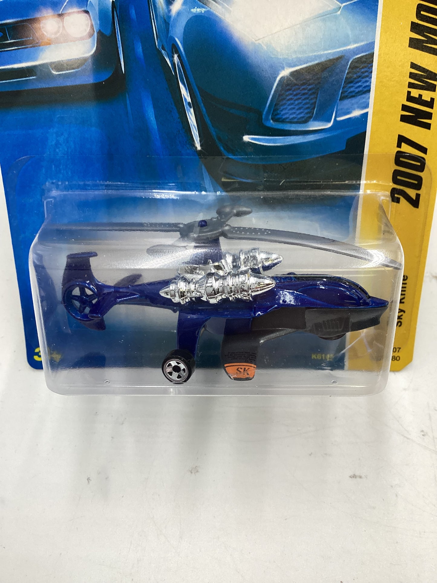 2007 Hot Wheels New Models #13 Sky Knife Blue